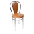 Krzesło Tulipan Plus jasny brąz